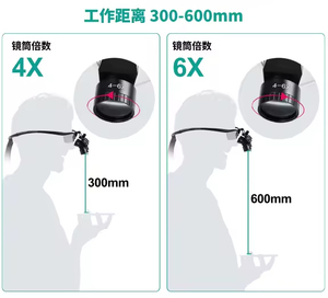 3x 4.5x Réparation de lampes de bureau Changement arbitraire de réglage Horloge et circuit de téléphone portable Loupe de loupe - Product Image 6