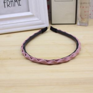 Diadema de tela estilo coreano, diseño plegado multicolor, ropa informal para mujeres y niñas - Product Image 3