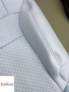 Fundas de Asiento de Coche Personalizadas de Cuero Nappa para <span class=keywords><strong>Honda</strong></span> Civic Sedan <span class=keywords><strong>LX</strong></span> 2016-2021, Juego Completo de Protectores Interiores - Product Image 3