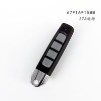 433MHz Mini émetteur sans fil interrupteur 4 boutons porte-clés avec porte-clés télécommande universelle pour voitures contrôleur électrique