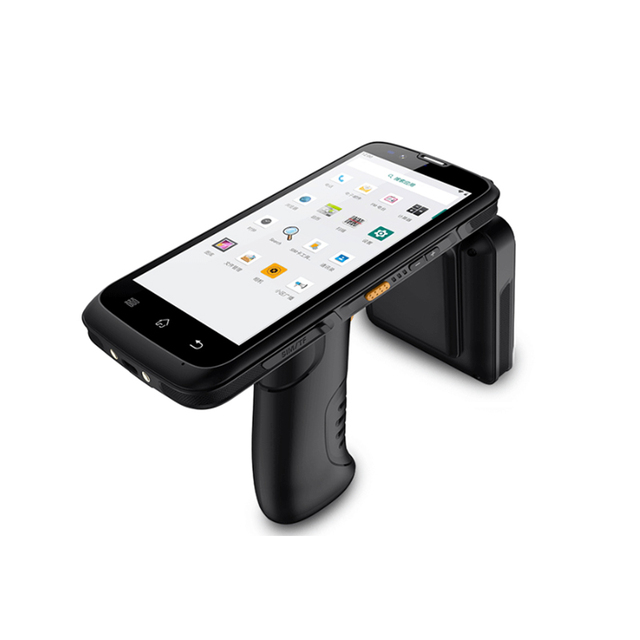 25m Long Range UHF RFID Handheld Inventory Reader with ABS Material Android 12.0 up to 10000mAh Battery & GPS Support