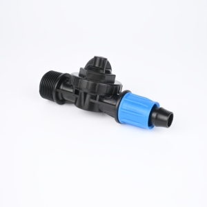 Vanne sans fuite, filetage mâle de 3/4 pouces à ligne <span class=keywords><strong>goutte</strong></span> à <span class=keywords><strong>goutte</strong></span> de 16mm ou <span class=keywords><strong>tuyau</strong></span> en PE avec écrou de blocage pour jardin d'irrigation de serre - Product Image 5