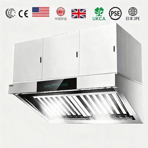 OEM su misura in acciaio inox commerciale Ventless-gamma-<span class=keywords><strong>cappa</strong></span> di fabbrica prezzo diretto CE ISO certificato per bar e ristorante - Product Image 2