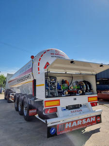 Semi-remorque de transport de GPL modèle 2026, capacité 57m³, 27 tonnes, certifiée ASME AD2000, camion-citerne de livraison de gaz de pétrole liquéfié - Product Image 5