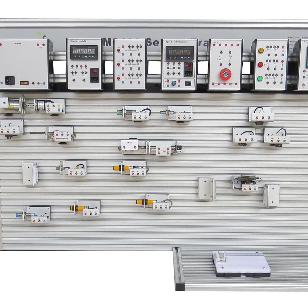 Тренажер датчика (настольного типа), тренировочный верстак, мехатронный тренажер, дидактическое оборудование
