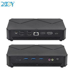 XCY gaming pc Core I7 9850H Intel i219 LAN HD DP USB-C 4K Display portatile Mini PC M.2 SSD DDR4 RAM Dual-band WiFi - Product Image 1