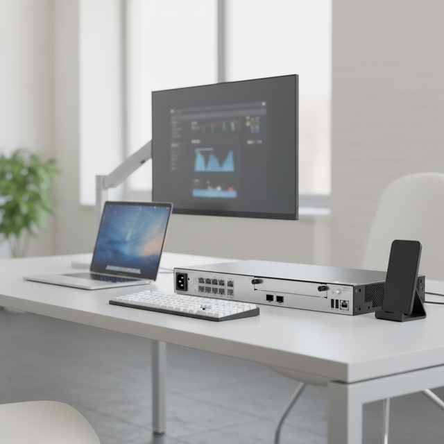 Huaweis NetEngine AR700 Series 02354GBG AR720, 2*GE combo WAN, 8*GE LAN, 2*USB, 2*SIC Enterprise-grade Router