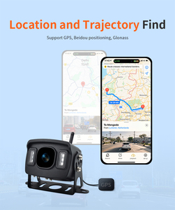 Vehículos comerciales personalizados directos de fábrica 4G GPS Cámara trasera inalámbrica para camión Vista nocturna impermeable infrarroja con monitoreo remoto - Product Image 5