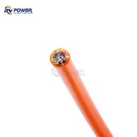 Poliuretano subacuático Multicore Cat6 STP Red Fibra Óptica Potencia Coaxial Rov Ethernet Cable híbrido