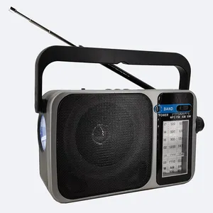 Портативный AM/FM/SW радиоприемник с беспроводным динамиком, mp3-плеером, портами USB и SD-карт, работающим от батарейки, аналоговый радиоприемник с питанием от постоянного тока