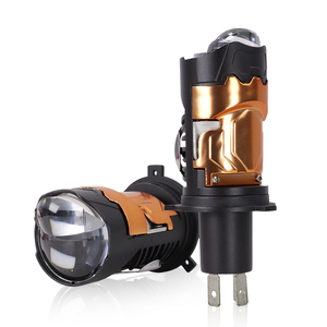 Faro Proyector Biled H4 CAROLYN, Bombilla Mini Proyector Led H4 para Coche, Lente de Proyector Led Tricolor H4 para Motocicleta - Product Image 1