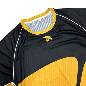T-shirts personnalisés en polyester à manches courtes, style streetwear, avec logo imprimé, respirants, coupe oversize, décontractés, pour le sport - Product Image 3