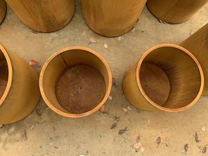 Lớn Vòng trồng cho các nhà máy ngoài trời corten thép planter Heavy Duty kim loại planter cho Patio & vườn - Product Image 5