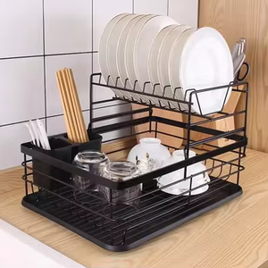 <span class=keywords><strong>Escurridor</strong></span> <span class=keywords><strong>de</strong></span> <span class=keywords><strong>Platos</strong></span> Multifuncional <span class=keywords><strong>de</strong></span> Acero al Carbono para Organización <span class=keywords><strong>de</strong></span> Cocina, <span class=keywords><strong>Escurridor</strong></span> <span class=keywords><strong>de</strong></span> Vajilla, Bandeja <span class=keywords><strong>de</strong></span> Goteo, Portavasos <span class=keywords><strong>Colgante</strong></span>, Plegable - Product Image 4