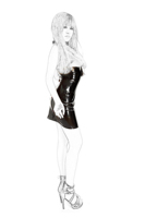 Esclave fessée jupe ouverte hanche Bondage fétiche Lingerie érotique Sexy Bondage robe pour les femmes