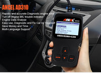 Lector de Códigos OBD2 ANCEL AD310, Escáner de Diagnóstico de Motor con Datos en Tiempo Real, Compatibilidad I/M y Actualización Gratuita de por Vida