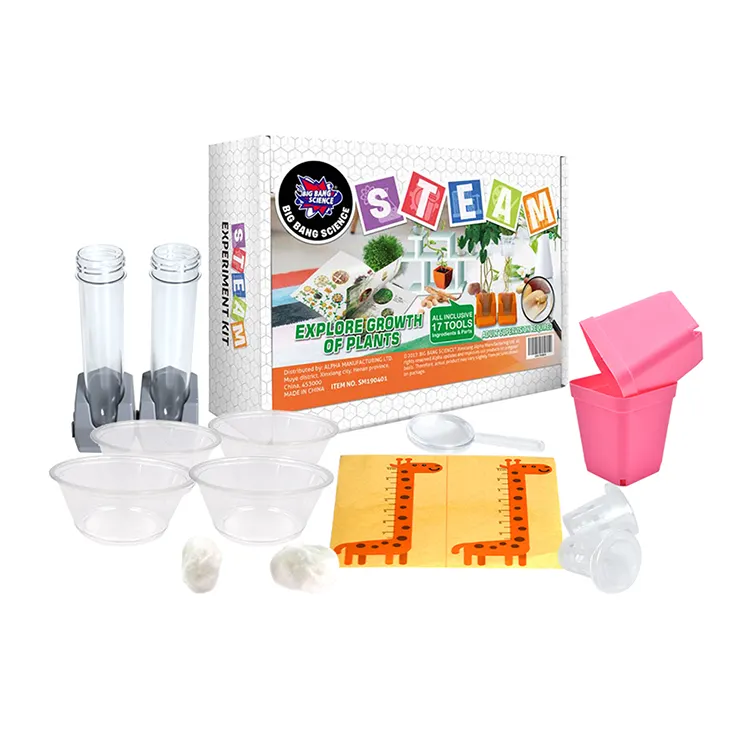 BIG BANG SCIENCE NEW Grow Plant Growing Kit Green Science Educational Experiments Kit STEM Garden Kit for Kids Ages 8-12 Years