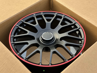 Jantes en alliage forgé sur mesure OEM/ODM pour voitures, 18-24 pouces, en aluminium 6061-T6, finition noir mat, gris anthracite brossé, à déport profond