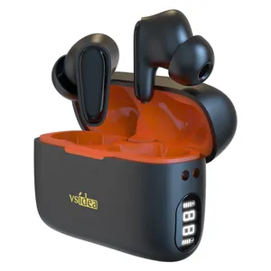 Earhook portabel Headphone olahraga, Earphone nirkabel BT 53 fones de ouvido Gaming Earbud TWS