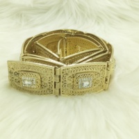 C grande taille pleine strass femmes ceinture maroc ceinture or argent couleur Caftan taille chaîne bijoux de mariage en gros