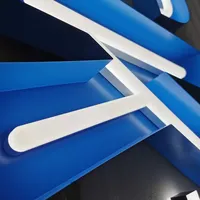 Letras de Canal Metálicas 3D Personalizadas con Iluminación Frontal, Riel Guía, Letrero de Neón Acrílico Sintético, Impermeable IP65, para Publicidad en Parques, Uso en Centros Comerciales y Señalización de Dirección