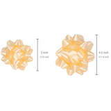16ct Metallic Polypropylene <b>Gift</b> <b>Bows</b> Assort Warm Colors Curling Ribbon Jumbo Star <b>Bow</b> Xmas Holiday Party Wedding <b>Gift</b> Wrapping - Product Image 2