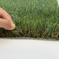 Gazon artificiel AlwaysGreen Grass de haute qualité, durable, écologique, ignifuge, souple, haute densité, en plastique, pour l'aménagement paysager de la cour