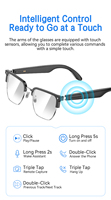 Gafas Inteligentes Profesionales AIMB-V2 y Gafas de Sol Deportivas de Alto Rendimiento para Ciclismo y Actividades al Aire Libre con Monturas Personalizadas