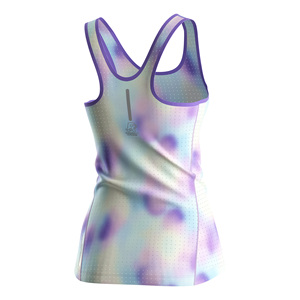 Performance <b>Running</b> <b>Singlet</b> Breathable Racerback Laser Cutting Ventilated Holes for Hot Weather - Product Image 4