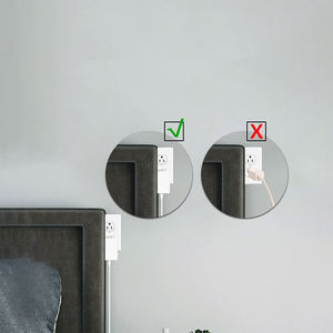 Mini cargador delgado portátil Cables de carga incorporados Banco de energía de batería externa con enchufe de pared de CA para <span class=keywords><strong>Anker</strong></span> - Product Image 6