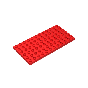 [Gobricks] GDS-D026 gros grande brique plaque en plastique 6x12 grands blocs de construction pièces avec <span class=keywords><strong>72</strong></span> trous - Product Image 1