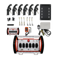 Système de télécommande sans fil pour grue hydraulique avec joysticks proportionnels personnalisables à 4, 5, 6, 7 ou 8 boutons