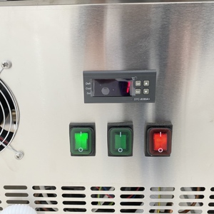 Thương mại mở truy cập hàng đầu phục vụ hơn sử dụng Deli cá thực phẩm lạnh thịt tươi hiển thị tủ lạnh Showcase Cooler Máy làm lạnh - Product Image 5