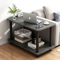 Table de chevet minimaliste nordique en bois massif, Table basse bjflamingo Vente en gros Stockage moderne en bois massif Petite table d'appoint robuste