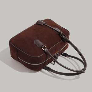 <span class=keywords><strong>2025</strong></span>阿里巴巴快速送货其他材料女式麂皮手袋女士手提袋，新款时尚户外假日麂皮手袋在线 - Product Image 4