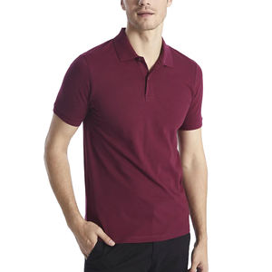 Polo de Algodón para Hombre con Botones en la Parte Delantera, Cuello Clásico, Manga Corta, Estilo Atemporal, Ideal para Oficina, Ambientes Casuales y Formales, Versátil - Product Image 3
