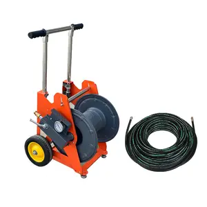 3/8 áp lực cao ống Reel 80m 3/8 ống cống sạch Ống cuộn