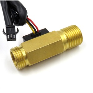 Medidor de Flujo para Sistema de Calefacción Dijiang B3, Latón/Cobre, Puerto G1/2, 1-25L/min, Sensor de Flujo de Turbina con Efecto Hall, Salida de Pulso NPN, 3.5-24V - Product Image 6