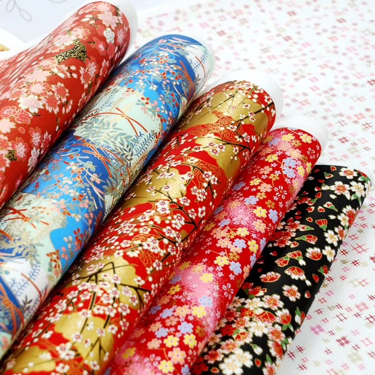 Wholesale Strong Durable Coated Silk Glazed Manifold Cotton Kraft Tissue Gift Flower Wine Wrapping Paper For Packaging