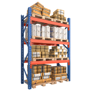 Sistema de Estanterías de Almacenamiento Industrial Chunxu, Estantería de Acero Selectiva para Paletas, Resistente, Ensamblable, con Protección Contra la Corrosión en Polvo - Product Image 4