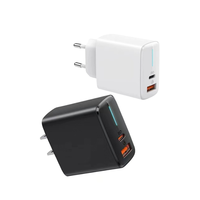 Chargeur rapide USB-C PD 20W, adaptateur secteur USB-C QC3.0 pour iPhone 17 Pro Max, 16 Plus et Huawei