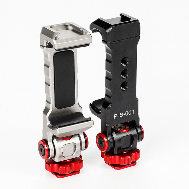 Car Snail Phone Holder Aluminum Alloy Waterproof Portable New Universal Smartphone Tripod Mount Adapter Top Hot Shoe Design