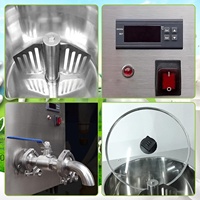 Machine de pasteurisation miniature avancée à haute productivité, usage industriel, automatique, capacité 14L, 110V/220V pour lait/jus/bière