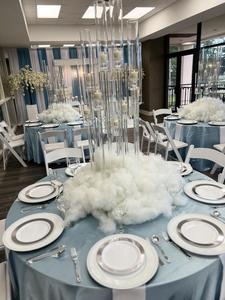 Candélabre en cristal LANJO à 10 bras, centre de table pour mariage, hôtel, banquet - Product Image 4