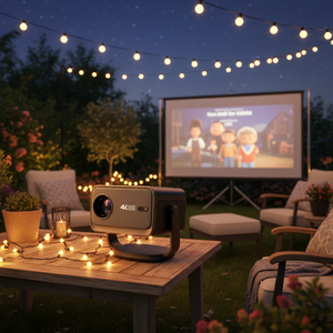 Projecteur LED intelligent P20Plus en promotion usine, Full HD 1080P, 500 ANSI Lumens, <span class=keywords><strong>Android</strong></span> 13, autofocus, 2 Go 32 Go, vidéo 4K, home cinéma - Product Image 1