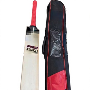 Bate de Cricket Moderno Kashmir Willow Club, Ambidiestro, Duradero, para Partidos, con Mango de Caña Pura Cosido a Mano, Látex Super Resistente, Edición Limitada - Product Image 1