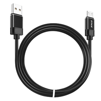 Câble USB A vers Micro USB, boîtier en alliage d'aluminium, charge rapide, synchronisation des données, cordon de charge Micro USB multicolores pour téléphone portable