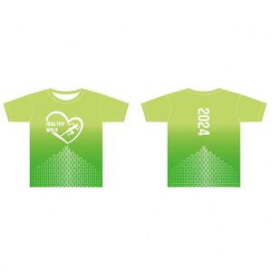 Camiseta Deportiva de Poliéster para Sublimación, de Secado Rápido, para Maratón, Carrera y Caminatas Benéficas 5K, Venta al Por Mayor - Product Image 2