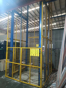 Lift <span class=keywords><strong>Platform</strong></span> Hidrolik Bersertifikat CE 1 Ton, Lift Barang Baja Baru untuk Konstruksi Industri, Desain Hemat Ruang, Inti Pompa Motor - Product Image 6