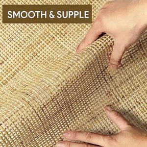 China Fabriek Groothandel Rotan Cane Webbing Roll Natuurlijke Mesh Meubelen Natuurlijke Rotan Banden Voor Rotan Wasmand - Product Image 3